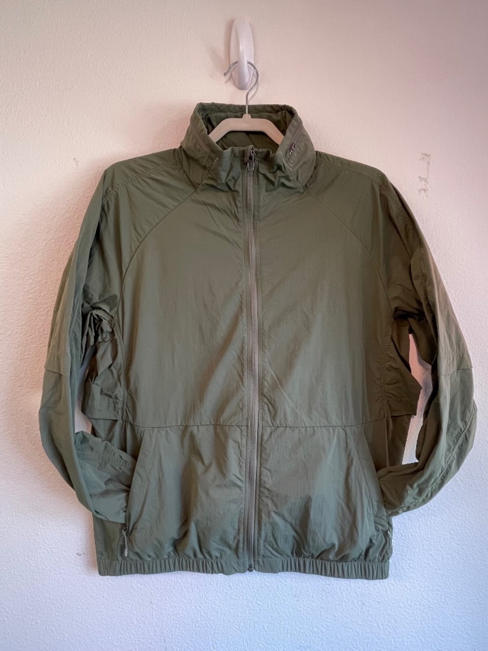 Lululemon Evergreen Packable Hoodie – Green, M | Excellent Used Condition